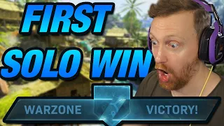 My FIRST SOLO WIN in Warzone!