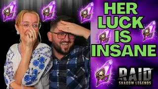 🍀 She Has GOLDEN Hands 🍀2x Void Shard Pulls Part1 | RAID SHADOW LEGENDS