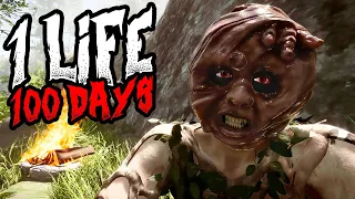 The New Custom Mode MAXED OUT Was A BIG MISTAKE | Sons Of The Forest | 1 Life 100 Days Ep.3