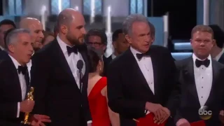 Oscars La La Land Best Picture blunder | Moonlight, you guys won Best Picture