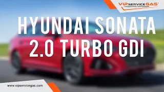 Гбо на Hyundai Sonata 2.0 Turbo GDI Limited. Газ на Хюндай Соната с прямым впрыском. Газ на T-GDi.