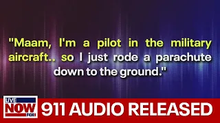 F-35 crash: pilot called 911 after parachuting into backyard | LiveNOW from FOX