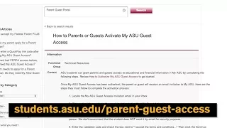 How to pay your student's bill at ASU