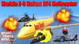 GTA V: Harbin Z-9 Haitun BF4 Helicopter Best Longer Crash Compilation