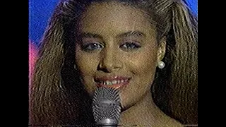 Desiree Coleman 6-10-87 two songs late night TV performance