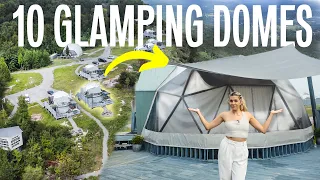 Inside a Luxury Glamping Dome & Treehouse Airbnb Village | Checked In