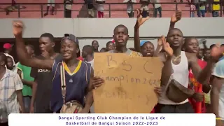 bangui sporting club champion de la ligue de basket-ball de bangui saison 2022 2023 😎🏀 #nba #ball