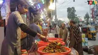 Famous afghan street food in Afghanistan