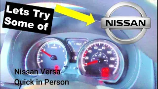 Nissan Versa, Test Drive  Quick Basic Review , How Does the Bearing sounds Like ?