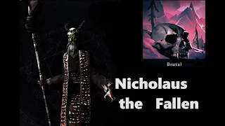 V Rising 1.0 Nicholaus the Fallen Brutal Difficulty boss fight for new players SOLO