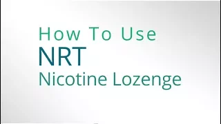 How to use a Nicotine Lozenge