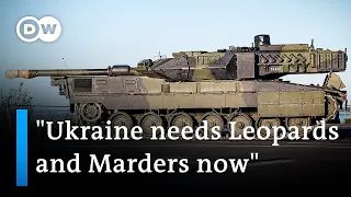 Arms supplies: Ukrainian FM Kuleba slams Germany | DW News