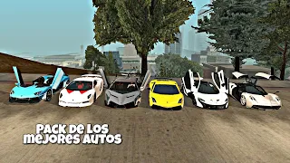 El mejor Pack de Autos para GTA San Andreas Android