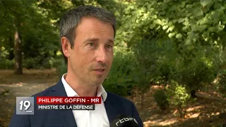 Interview de Philippe Goffin lors de l'édition de 19h30 du JT de la RTBF ce lundi 10 août 2020