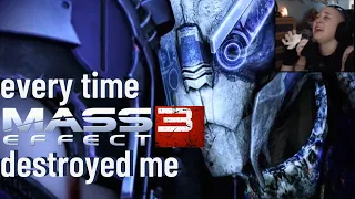 Mass Effect 3 reactions - every time ME3 destroyed me emotionally