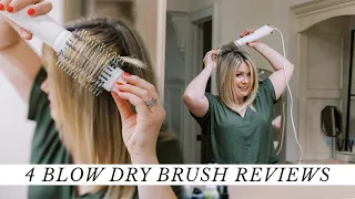 I tried 4 Blow Dry Brushes. Which Was My Favorite?