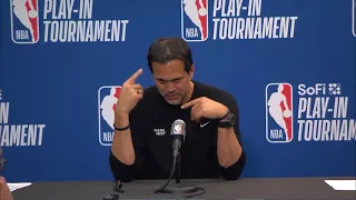 Erik Spoelstra PostGame Interview | Miami Heat vs Philadelphia 76ers