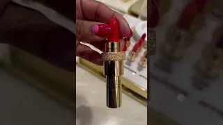 Jimmy Choo lipstick at Harrod’s in London