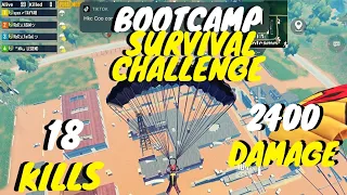 PUBG MOBILE | FULL RUSH GAMEPLAY | BOOTCAMP CHALLENGE | IPAD MINI 5 PUBG