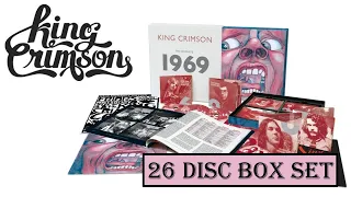 King Crimson 1969 Box Set unboxing 2022 Beat House remix