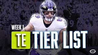 Top Tight End Tier List | Week 1 Fantasy Football Rankings