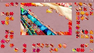 Relaxing Music With Colors in Silk Puzzle #202