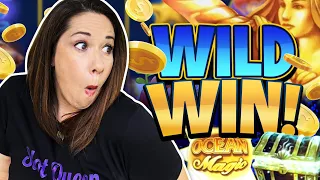 WILD WIN !! SHE  "TOOTED"  IN THE CASINO FOR A BIG WIN !!