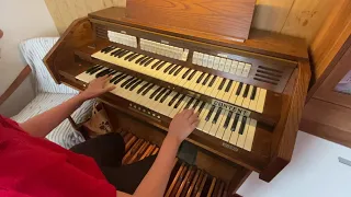 Gigi D'Agostino - L'Amour Toujours - Organ cover (varhanní verze)