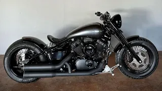 Yamaha Dragstar XVS 650 Breitreifen 240er Bobber