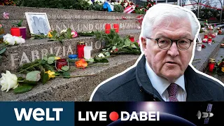 BREITSCHEIDPLATZ: Berlin erinnert an Terrorattacke auf Weihnachtsmarkt | WELT Live dabei