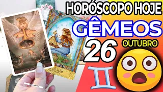 UM MILAGRE ACONTECE NA SUA VIDA 😍 Horoscopo do dia de hoje GÊMEOS 26 outubro 2022♊tarô Gêmeos