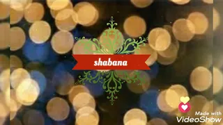 Shabana name status|| bgm|| Shabana creations