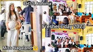 CHSS Fresher's Day 2023 / entertainment😎/dance / special guest- hikali achumi miss Nagaland