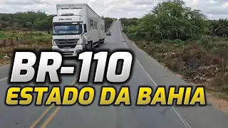 CONHEÇAM A BR-110 NO ESTADO DA BAHIA - BOA RODOVIA!