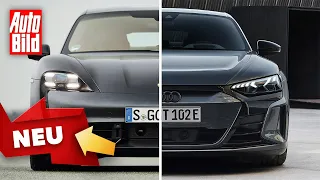 Porsche Taycan vs. Audi e-tron GT (2021) | So unterscheiden sich die Elektro-Brüder | Der Vergleich