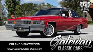 1978 Cadillac Coupe DeVille For Sale Gateway Classic Cars of Orlando #2087