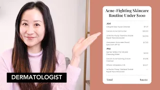 Dermatologist creates acne routine for $100 | Dr. Jenny Liu