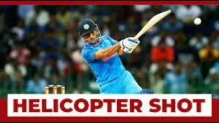 TOP 3  DHONI'S HELICOPTER SHOTS
