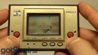 MANHOLE MH-06 - Nintendo Game & Watch