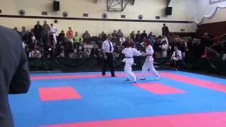 Mistrzostwa Polski Oyama Karate w Piotrkowie Trybunalskim - Emilia Kasjan