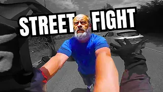 STREET FIGHT | Road Rage | Epic & Crazy Bikers Moments 2024 | Ep.374