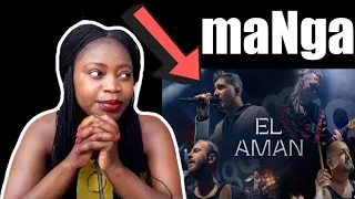 maNga - El Aman | Official Reaction 😍