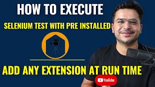 How to Automate Chrome Extension In Selenium | Add Extension In Selenium Test During Execution
