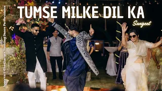 Tumse Milke Dil Ka || Apoorva & Chadharas's Wedding Dance Performance ||  Sangeet