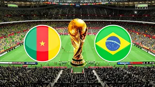 FIFA 23 | Cameroon vs Brazil | FIFA World Cup Qatar - Full Gameplay