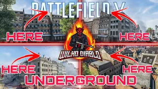 Battlefield V Ultimate Guide To More Map Spots & Positions On Underground!