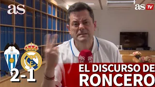 ALCOYANO 2- REAL MADRID 1 | Roncero y su duro discurso tras la debacle: HAZARD, ZIDANE... | AS