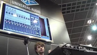 mmag.ru: Musikmesse 2012 - Universal Audio Apollo video review and demo