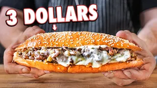 The $3 Philly Cheesesteak | But Cheaper