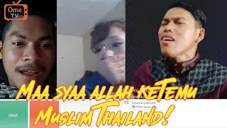 Cewek Amerika Dan Muslim Thailand Kagum Dengar Aku Sholawat! Ome.TV internasional
